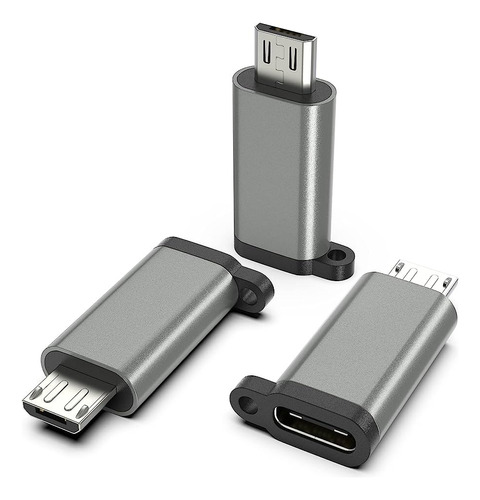 Adaptador Otg Tipo C A Micro Usb Para Micrófono Y Audio