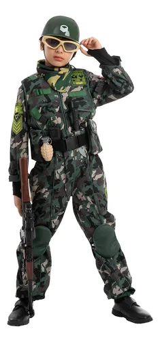 Child Boy Army Special Forces Costume (medium (8-10 Yr))