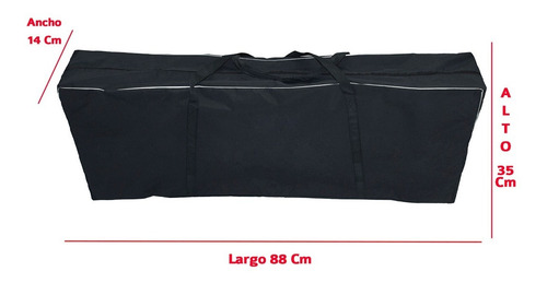 Imagen 3 de 7 de Funda Teclado 4 Octavas 49 Teclas Meike Casio Yamaha Korg