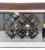 Comprar Cava Porta Botellas De Madera Elegante Hogare Color C10-ch