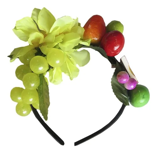 Tiara de frutas - Carmen Miranda 15 unidades