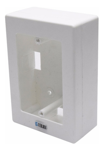 Caja Luz Exterior Rectangular Pvc Para Cablecanal