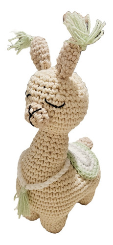 Llama Amigurumi Tejido Guanaco Alpaca Norte Muñeco Peluche.