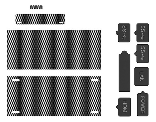 Cubierta De Tapón Antipolvo A Prueba De Polvo Para Xbox S