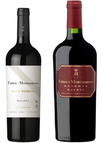 Fabre Gran Reserva 750 + Botellon Reserva Malbec 1500 Ml