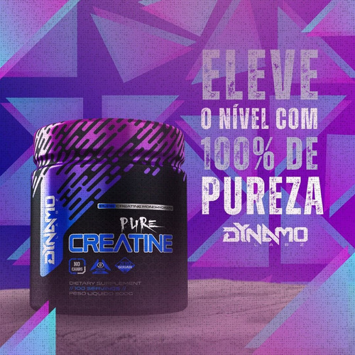 Creatina 150g 100% Pura Com Qr Laudo Aprovado - Dynamo Labz