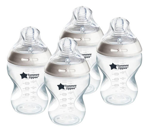 Set 4 Biberones Tommeee Tippee Natural Start 9 Oz