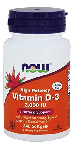 Ahora Alimentos, (2 Pack) Vitamina D-3 High Potency, Zfuqb
