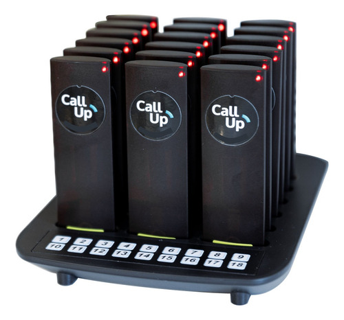 Llamador De Clientes Pager Líder Arg X 18u.