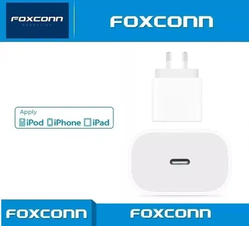Adaptador Certificado Carga Rápida 20w Para iPhone 11 12 13