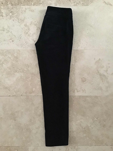 Pantalón Ann Taylor Negro Cropped Mujer Talla 00 Doble Cero (Usado)