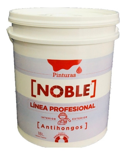 Latex Noble Profesional Int-ext 18 Lt. Antihongos Puntocolor
