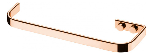 Toalheiro Aberto 22cm Rose Gold Porta Toalhas Luxo