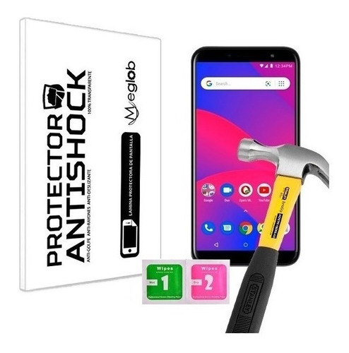 Protector De Pantalla Antishock Blu J6