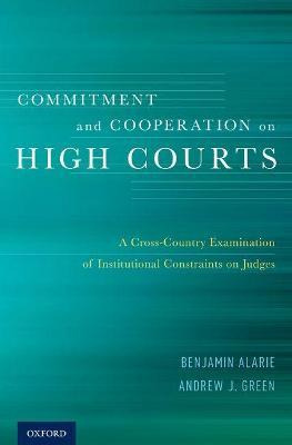 Libro Commitment And Cooperation On High Courts : A Cross...