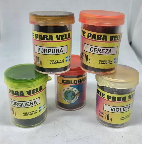 Colorante Azul para velas de soja o parafina