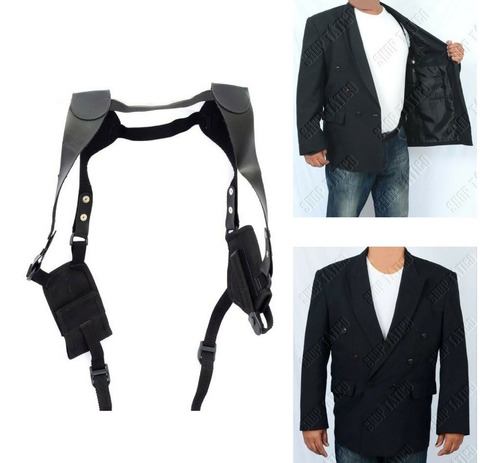 Coldre Axilar Miami Vice Pistola Revólver Destro Frete Grati ...