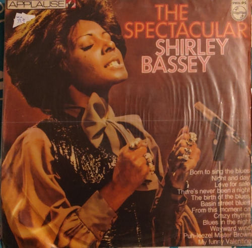 Vinilo Lp De Shirley Bassey -- The Spectacular (xx397.