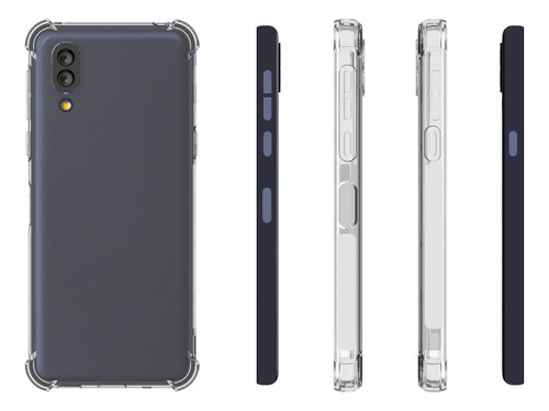 Hefu Funda De Teléfono Tpu Transparente For Sharp Basio Active