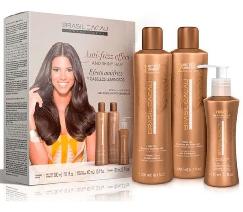 Shampoo Acondicionador Y Primer Cacao Brasil