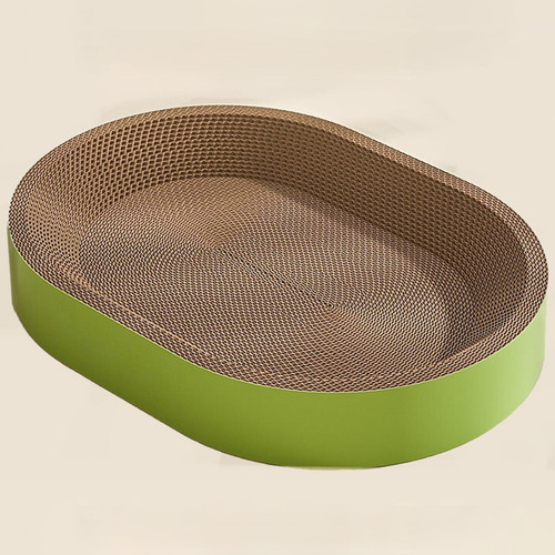 Rascador Para Gatos, Almohadilla Para Rascar De Verde