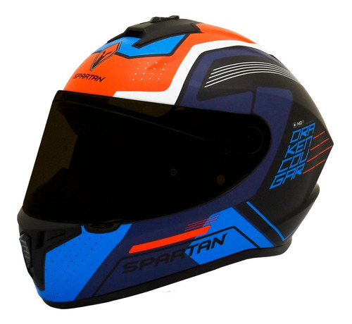 Imagen 1 de 7 de Casco Spartan Draken S Cougar