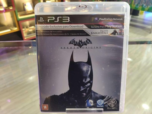 Jogo Ps3 - Batman Arkham Origins