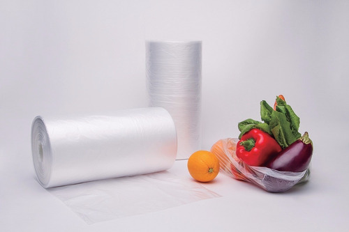 (fardo C/6rolos)bobina Saco Plastico Picotada 50x70 C/120und
