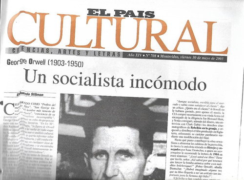 George Orwell (1903-1950): Un Socialista Incomodo- E Stilman