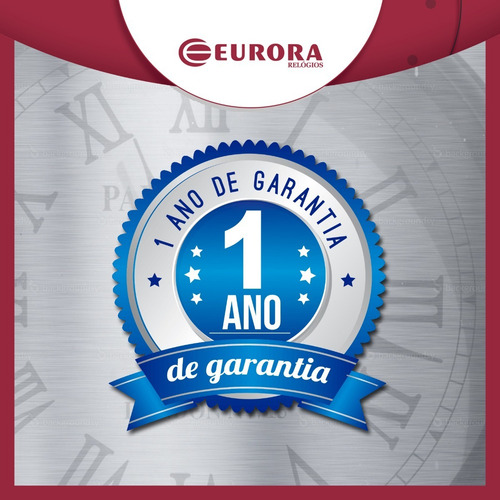 Imagem 3 de 4 de Relógio De Parede Eurora Cozinha Preto 6505