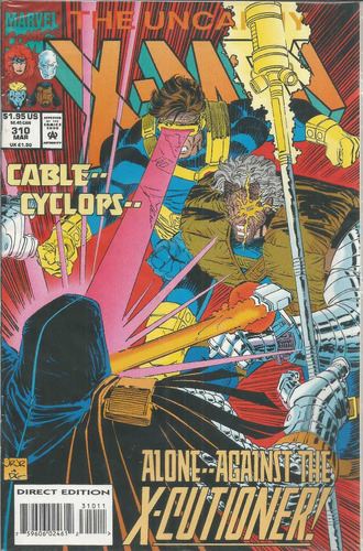 The Uncanny X-men N° 310 - Marvel Comics - 34 Páginas Com Cards - Em Inglês - Capa Mole - Bonellihq Cx424 