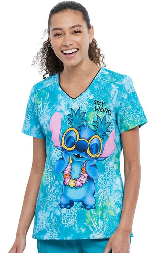 Top Estampado Mujer, Tooniforms Disney Tf690 Lhyw