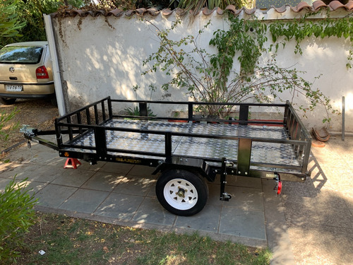 Carro Arrastre Plegable Barandas Atv, 10 Cuotas Sin Interés.