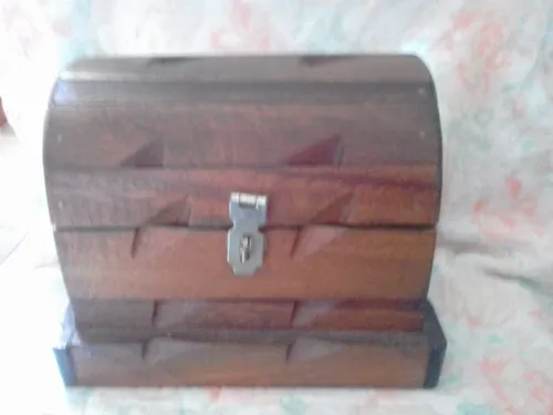 Cofre Pequeño De Madera (Usado)