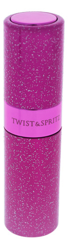 Atomizer Twist & Spritz Con Purpurina Rosa Intenso