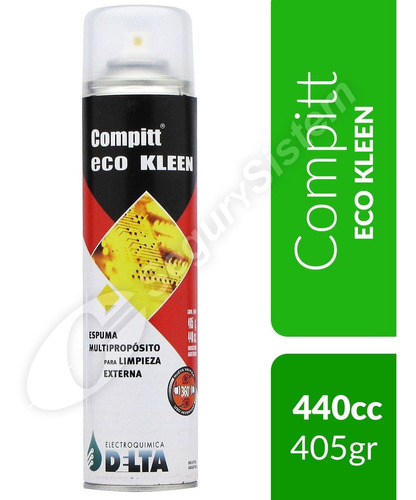 Compitt Eco Kleen Espuma Limpieza Multiproposito Delta 405gr