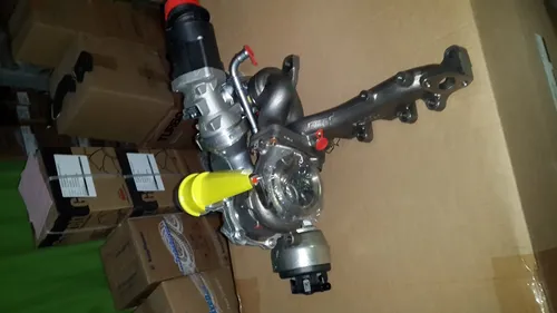Turbo Amarok Bi 180 Hp Completo Con Multiple Y Valv Electr