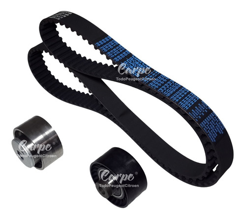 Imagen 3 de 9 de Kit Distribucion + Bomba Dolz Peugeot 307 2.0 Hdi Original