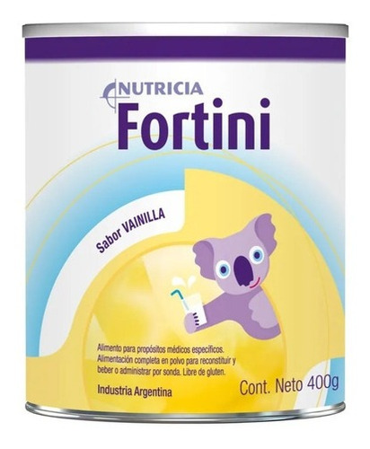 Suplemento Nutricional Fortini Polvo Vainilla 400grs
