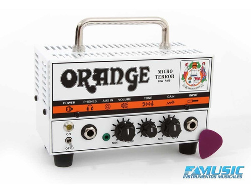 Imagen 3 de 11 de Combo Cabeazal Orange Micro Terror + Caja Orange Ppc108
