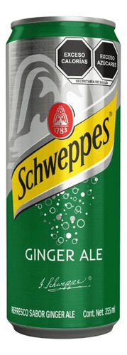 Schweppes Refresco Ginger Ale 355 Ml
