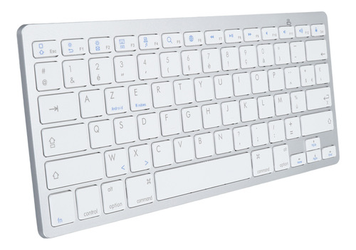 Teclado Inalámbrico Portátil Compacto Ultrafino Bilingüe