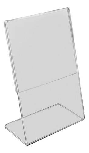 Tarjetero Acrílico Transparente A4, Marco Para Letreros Y Et