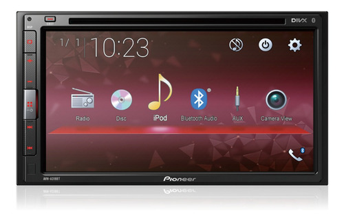 Dvd Player Pioneer Avh-a318bt Usb Bluetooth + Camera De Ré