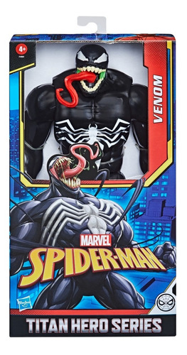 Figura De Acción Hasbro Marvel Spider-man Titan Hero Venom