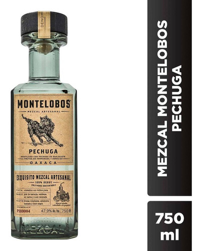 Mezcal Montelobos Pechuga 750ml