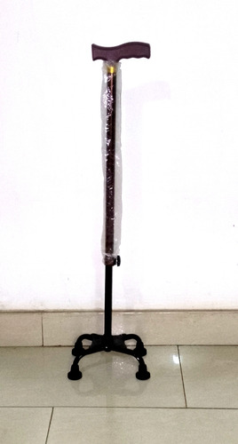Bastón Metálico Liviano Para Adulto Mayor - Alto 87 Cms.