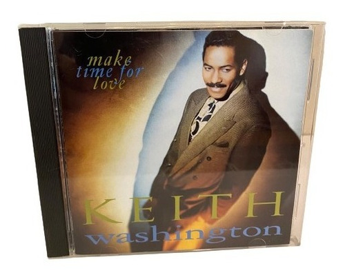 Keith Washington  Make Time For Love Cd Jap  Usado