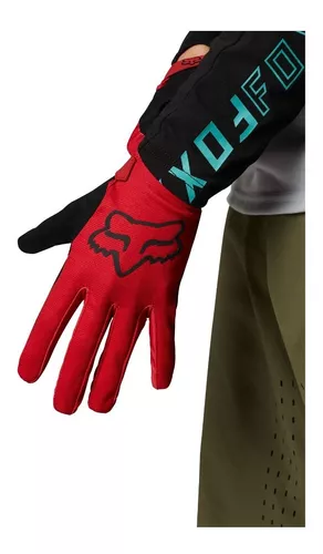 MTBoto fox-guantes de Motocross para hombre y mujer, manoplas para