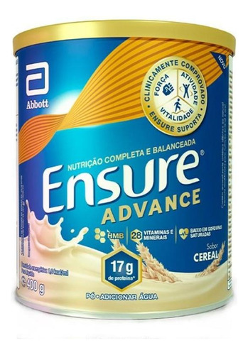 Suplemento Abbot Ensure Advance Cereal 400g